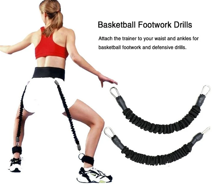 Latex Leg Squat Resistance Trainer For Jump Training factory